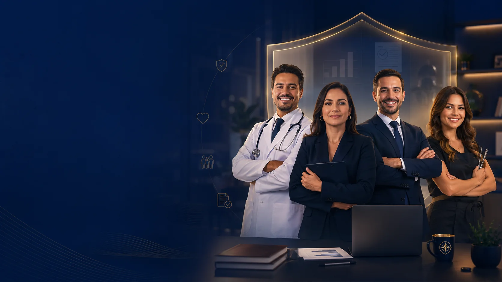 Grupo de pequenos empresários